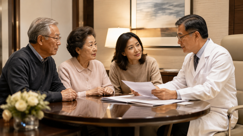 Parents visiting China for travel can conveniently get a comprehensive health checkup